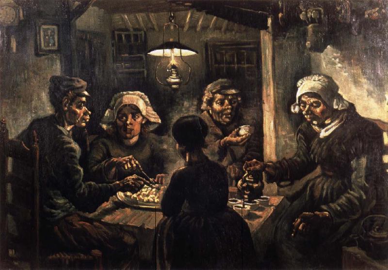The potato eaters, Vincent Van Gogh